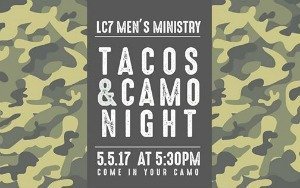 tacos and camo night image
